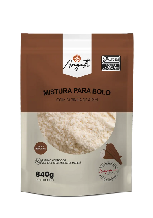 Mistura para Bolo com Farinha de Aipim